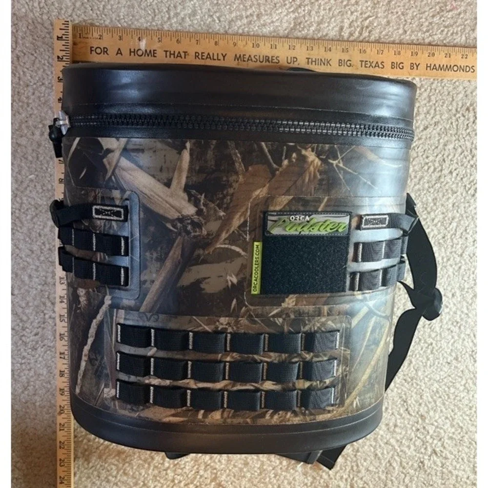 ORCA‎ Podster MAX 5 Camo Backpack Cooler TIZIP Leakproof Hunting Fishing Gear